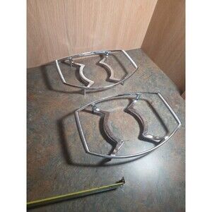 2 Corning Ware Casserole Stand Metal Trivet Pyrex Holder P-11-M-1
